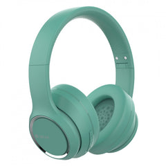 Căști wireless Devia Kintone V2 EM039 – 24h autonomie, Bluetooth 5.2, pliabile, Verde