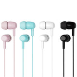 Căști in-ear cu fir XO EP50, jack 3,5 mm, microfon și telecomandă