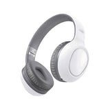 Căști wireless XO BE35 – 15h autonomie, Bluetooth 5.2, pliabile, Alb-gri