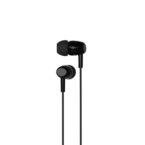Căști in-ear cu fir XO EP50 negru – vedere frontală