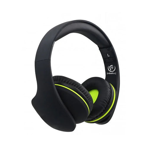 Căști Bluetooth Rebeltec Viral negru-lime